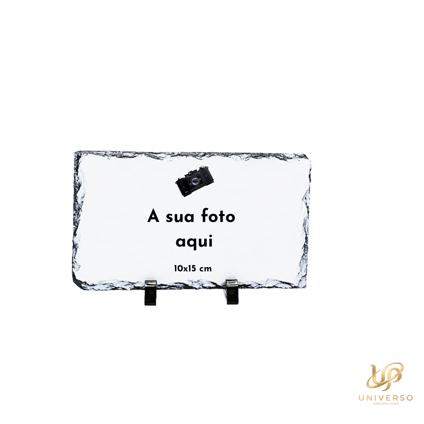 Pedra Personalizada com Foto (Retangular)